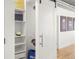 Organized closet with shelving and storage at 1499 Blake St # 3M, Denver, CO 80202