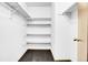 Walk-in closet offering ample shelving and storage space at 10142 Josephine St, Thornton, CO 80229