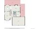 Main floor plan showcases kitchen, living, dining, and garage layout with patio access at 9673 Pinebrook St, Highlands Ranch, CO 80130