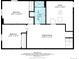 Detailed floor plan showcasing the layout of a 2839 square foot home first floor with multiple rooms and levels at 9837 E Aberdeen Ave, Englewood, CO 80111