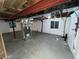 Spacious unfinished basement featuring concrete floors, small windows and ready for customization at 3231 Lump Gulch Way, Erie, CO 80516