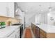 Bright kitchen with white countertops, stainless steel appliances, and light wood accents at 3725 N Franklin St, Denver, CO 80205