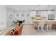 Spacious living area with modern kitchen, dining space, and comfortable lounge area at 3725 N Franklin St, Denver, CO 80205
