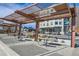 Inviting street view featuring outdoor seating, landscaping, and nearby businesses in a walkable urban environment at 3725 N Franklin St, Denver, CO 80205