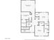 Detailed floorplan of the second level showcasing the primary bedroom suite, additional bedrooms and bathrooms at 5439 Verbena St, Denver, CO 80238