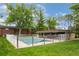 Community swimming pool with a covered patio area at 5547 S Lowell Blvd, Littleton, CO 80123