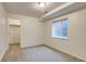 Finished basement bedroom featuring a window and closet at 11213 Vilas St, Parker, CO 80134