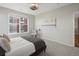 Bright bedroom with a queen-size bed and nice view at 14343 E 1St Dr # 202, Aurora, CO 80011