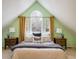 Bright and airy bedroom features high ceilings, natural light, and bedside tables at 1605 17Th St, Boulder, CO 80302
