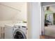 Laundry room area with washer and dryer at 1605 17Th St, Boulder, CO 80302