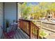Cozy porch with table and chairs, perfect for relaxing and enjoying the neighborhood views at 1605 17Th St, Boulder, CO 80302