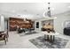 Spacious lobby featuring stylish furniture, modern lighting, and a unique wood accent wall at 20 Wilcox St # 309, Castle Rock, CO 80104