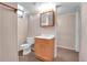Bathroom with vanity and toilet at 3354 W Arlington Ave, Littleton, CO 80123