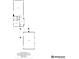 Floor plan illustrating the layout of the first level including the garage and other rooms at 2857 Linden Dr, Boulder, CO 80304