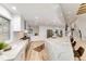 A sleek kitchen boasts modern appliances, a large island with marble countertops, and bright lighting at 2857 Linden Dr, Boulder, CO 80304