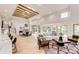 Bright open floorplan features a dining room, living room, and views from the kitchen at 2857 Linden Dr, Boulder, CO 80304