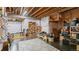 Unfinished basement space ready for customization and storage at 7404 Greenwater Cir, Castle Rock, CO 80108