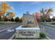Community entrance sign for Legacy Ridge Golf Course, with manicured landscaping at 3425 W 111Th Loop # B, Westminster, CO 80031