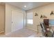 Functional office space with a built-in closet and a bright window at 5154 Bittercress Rd, Brighton, CO 80640