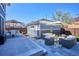 Outdoor living area with patio seating and a grill at 2801 Cherry St, Denver, CO 80207