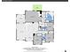 Detailed floorplan showcasing the layout with bedroom, bathroom, and kitchen dimensions at 23965 E Kettle Pl, Aurora, CO 80016