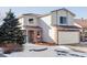 Two-story house with attached garage at 4105 Malta St, Denver, CO 80249