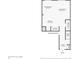 Detailed floor plan showcasing the layout of the home including the kitchen, living spaces, and entry foyer at 1953 E 102Nd Cir, Thornton, CO 80229