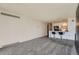 Living room view including kitchen and barstool seating area at 1020 15Th St # 20F, Denver, CO 80202