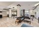 Bright lobby featuring tile flooring, modern lighting, and comfortable seating with access to the building's exterior at 1020 15Th St # 20F, Denver, CO 80202