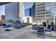 Rooftop lounge offers a relaxing escape with lounge chairs and tables, providing ample seating at 1020 15Th St # 20F, Denver, CO 80202