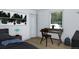 Bedroom featuring desk area, a comfortable bed, and natural light at 154 Grove St, Denver, CO 80219