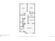 Third floor floor plan consists of bedrooms, bathrooms, closets, and laundry room at 4108 W 118Th Pl, Westminster, CO 80031