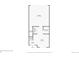 First floor floor plan of property includes a garage, bathroom, office, and foyer at 4108 W 118Th Pl, Westminster, CO 80031