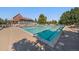 Community pool with lounge chairs and a clubhouse visible in the background at 4108 W 118Th Pl, Westminster, CO 80031