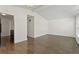 A living room featuring wood flooring and a spacious layout at 2565 Gray St, Edgewater, CO 80214