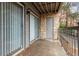 Balcony with access to a storage closet at 2575 S Syracuse Way # B101, Denver, CO 80231