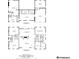 Detailed two-story floor plan showcasing room dimensions and layout, including living spaces and storage areas at 930 Reed Ct, Lakewood, CO 80214