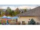 View of playground near the property with a backdrop of mountains in the distance at 1122 Olympia Ave # 12H, Longmont, CO 80504