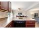 Modern kitchen featuring a view of the dining area at 424 Wright St # 102, Lakewood, CO 80228
