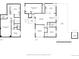 A detailed floor plan displaying the layout of the home, including room dimensions and overall design at 2042 Jamaica St, Aurora, CO 80010