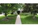 Charming home with lush landscaping and mature trees at 3201 S Albion St, Denver, CO 80222
