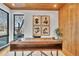 Bright home office featuring custom wood accents, stylish decor, and a large window at 1100 S Gilpin St, Denver, CO 80210