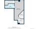 Detailed floor plan showcasing the bedrooms, bathroom, WIC, and room on the third level at 6065 Wadsworth Blvd # A, Arvada, CO 80003