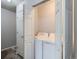 Closet with stacked washer and dryer units at 6065 Wadsworth Blvd # A, Arvada, CO 80003