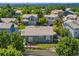 Aerial view of the neighborhood featuring well-maintained homes and lush greenery at 19771 E Wesley Pl, Aurora, CO 80013