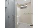 Basement bathroom with a stand-up shower and modern vanity at 288 Emery, Northglenn, CO 80233