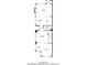 Detailed floor plan showcasing the layout of the home's living spaces at 1907 S Columbine St, Denver, CO 80210