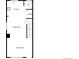 First floor plan showcasing kitchen, living room, dining area and laundry at 8199 Welby Rd # 1908, Denver, CO 80229