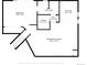 Floor plan of the basement level with recreation room, bedroom, bathroom, and storage at 133 Mine Ln, Boulder, CO 80302