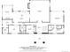 Detailed floor plan showcasing spacious rooms, including a kitchen, living room, bedrooms, and bathrooms at 8740 Hilltop Rd, Parker, CO 80134